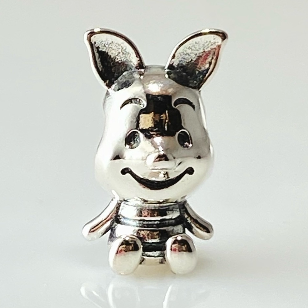 Sterling Silver Piglet Charm
